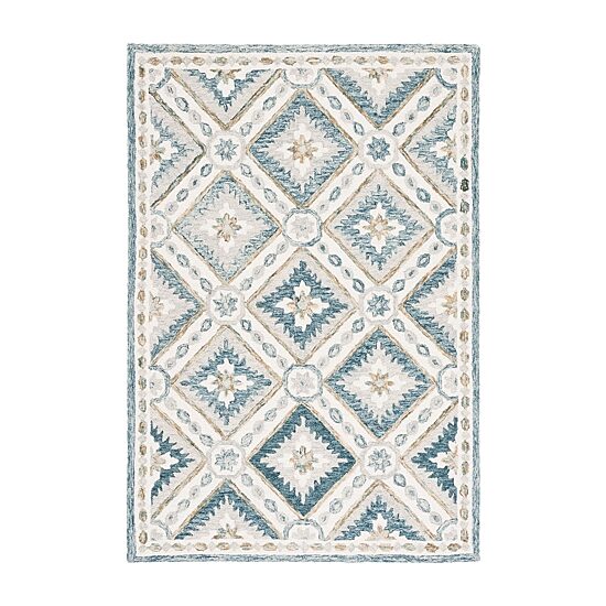 Martha Stewart Zuri Floral Hand Tufted 36" X 60" Indoor Rectangle Accent Rug