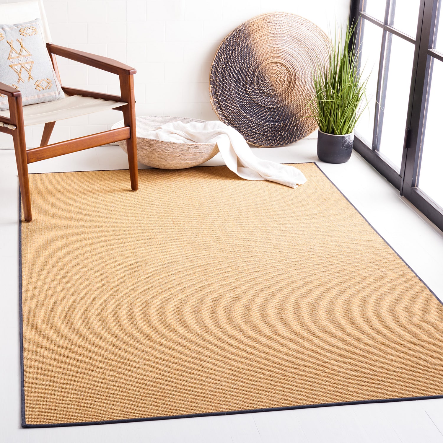 Martha Stewart Lucy Solid Indoor Rectangular Accent Rug