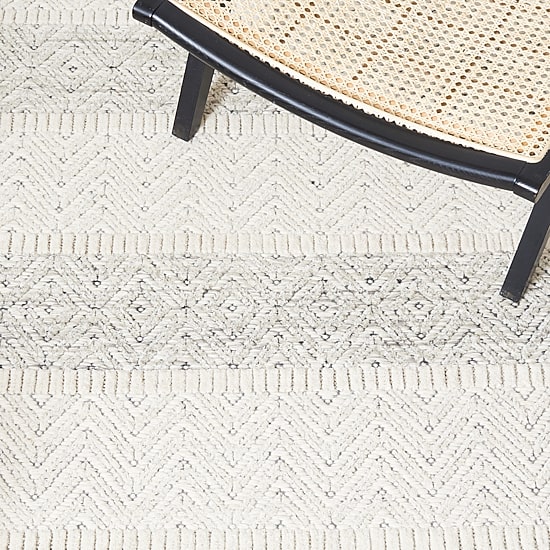 Martha Stewart Rae Stripe Loomed Indoor Rectangular Area Rug