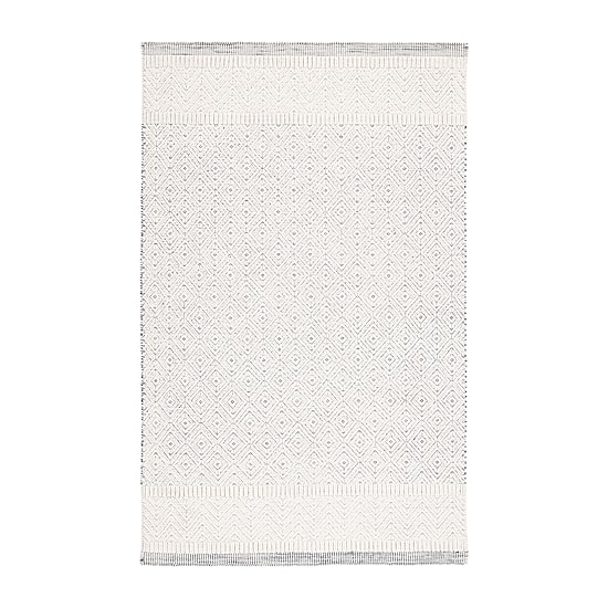 Martha Stewart Zena Bordered Loomed Indoor Rectangular Area Rug