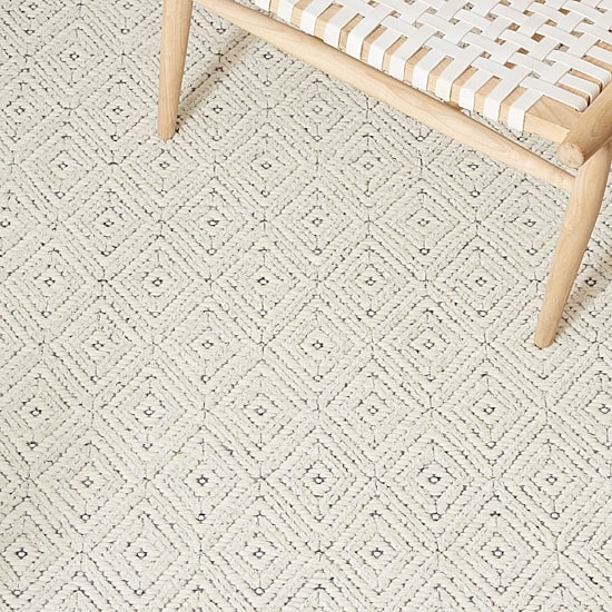 Martha Stewart Zena Bordered Loomed Indoor Rectangular Area Rug