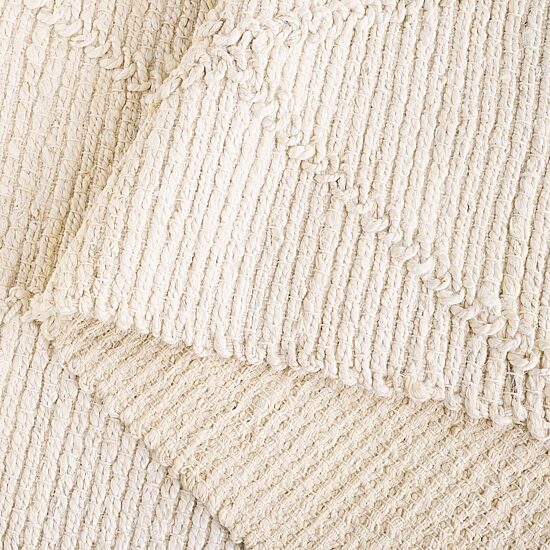 Martha Stewart Iona Solid Woven 6' X 6' Indoor Round Area Rug