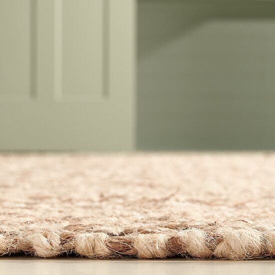 Martha Stewart Nell Bordered Woven 6' X 6' Indoor Round Area Rug