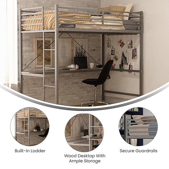 Jake Rectangular Bunk Bed