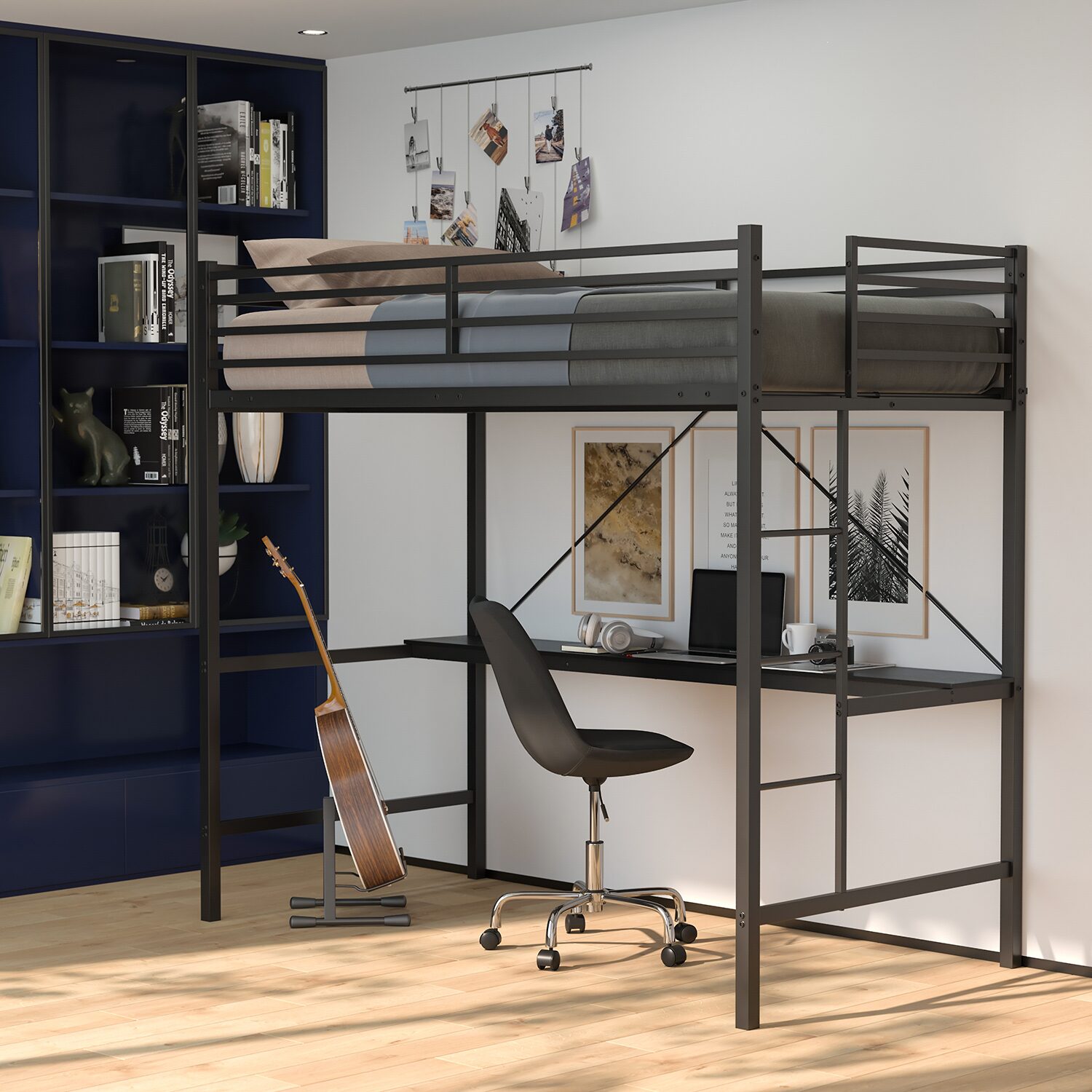 Jake Rectangular Bunk Bed