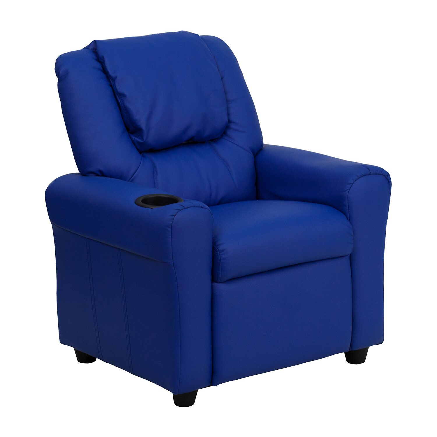 Vana Plush Recliner with Cup Holder for Kids