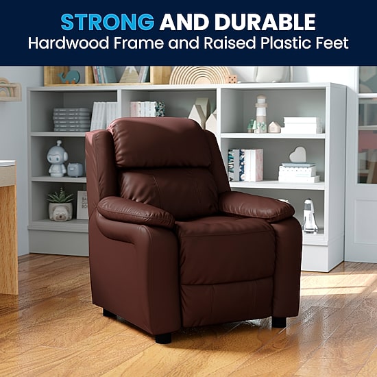 Charlie Padded Arm Recliner for Kids