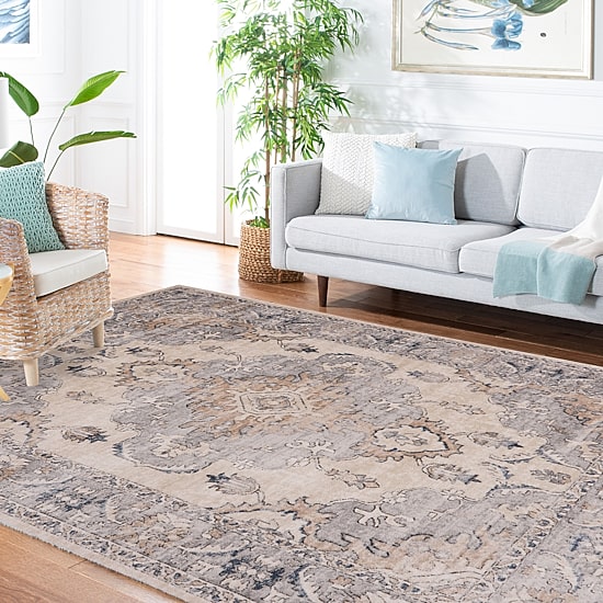 Martha Stewart Zara Medallion Indoor Rectangular Accent Rug