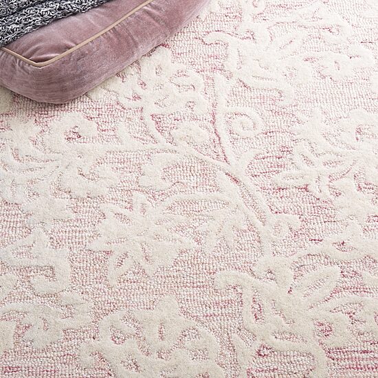 Martha Stewart Edi Floral 6' X 6' Indoor Round Area Rug