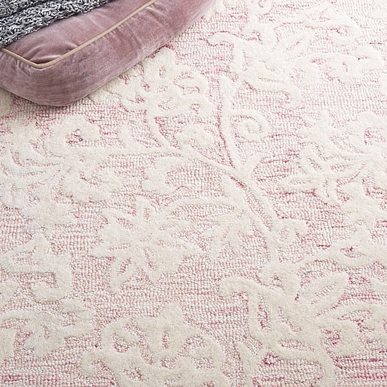 Martha Stewart Edi Floral 6' X 6' Indoor Square Area Rug
