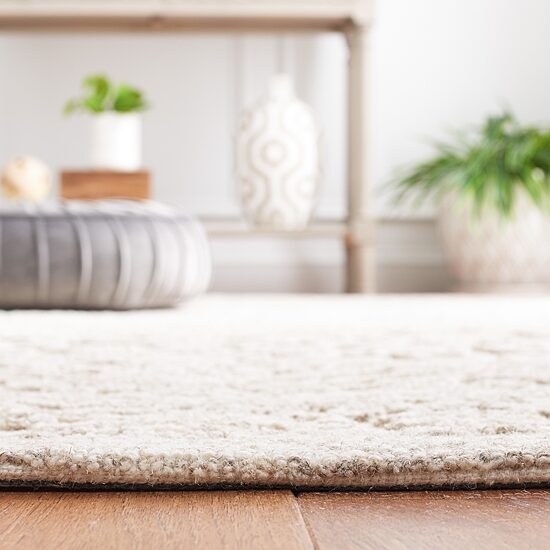 Martha Stewart Zion Bordered 6' X 6' Indoor Round Area Rug