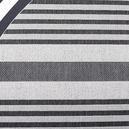 Martha Stewart Ripley Stripe 6'7" X 9' Indoor Rectangular Area Rug"