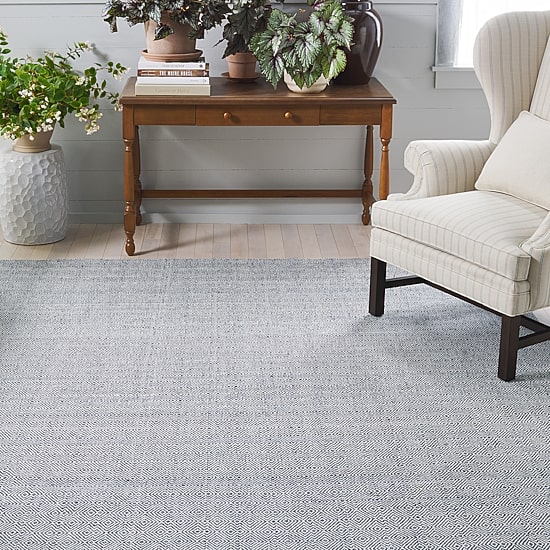 Martha Stewart Ana Geometric Woven 6' X 6' Indoor Square Area Rug