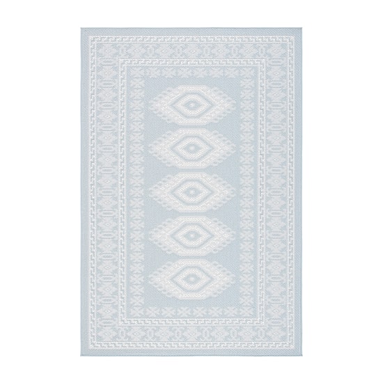 Martha Stewart Meera Medallion Washable Outdoor Rectangular Area Rug
