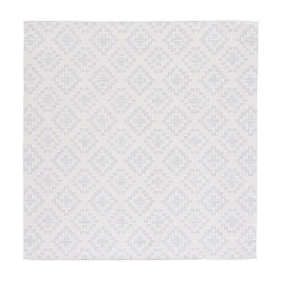 Martha Stewart Robin Geometric Washable 6'7" X 6'7" Outdoor Square Area Rug
