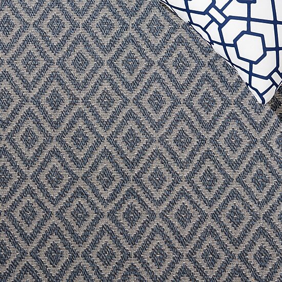 Martha Stewart Eve Geometric 6'7" X 8'7" Outdoor Rectangular Area Rug"
