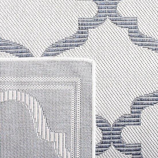 Martha Stewart Ria Bordered Washable Outdoor Rectangular Area Rug
