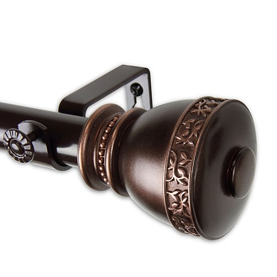 Rod Desyne Delaney 1 IN Adjustable Curtain Rod