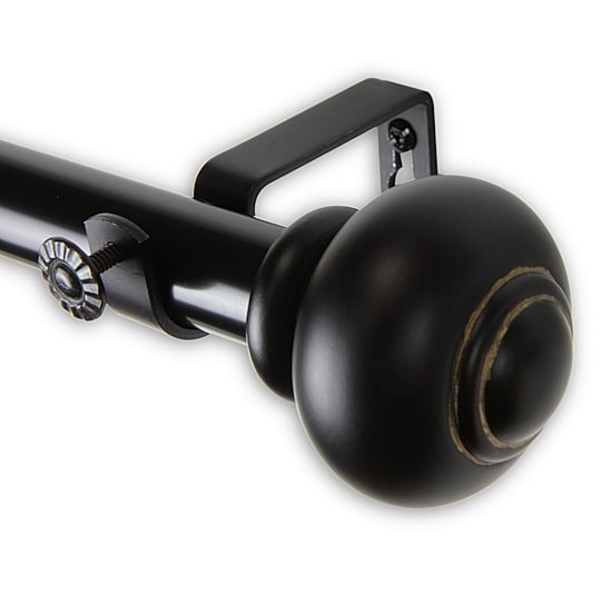 Rod Desyne Rotunda 1 IN Adjustable Curtain Rod