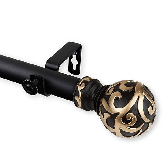 Rod Desyne Cypress 1 IN Adjustable Curtain Rod