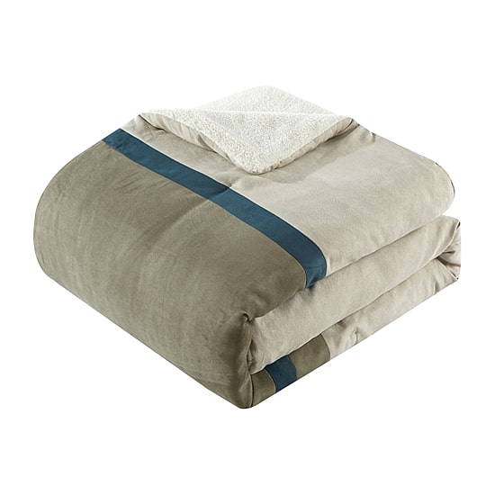 5-PC Sherpa Midweight Comforter Set