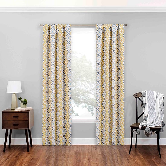 Eclipse Morrow Rod Pocket Energy Saving Blackout Single Curtain Panel