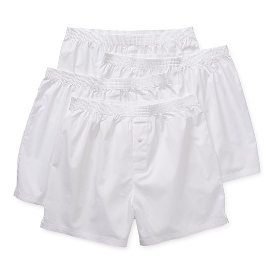 Stafford Woven Mens 4 Pack Boxers 305919