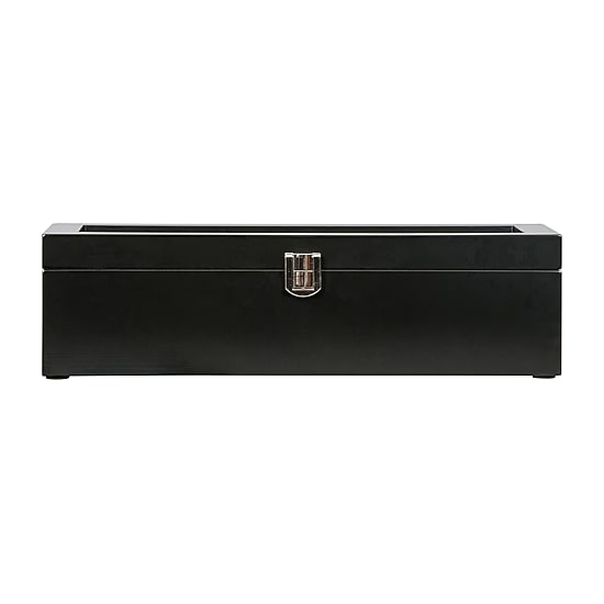 Mele And Co Tate Java-Finish Watch Box