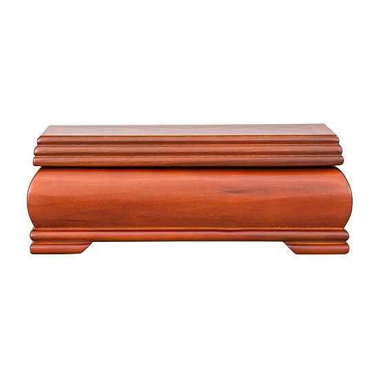 Mele and Co Carmen Walnut-Finish Jewelry Box