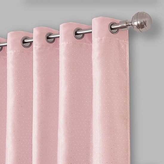 Threadmade Aurora Grommet Top Light-Filtering Single Curtain Panel