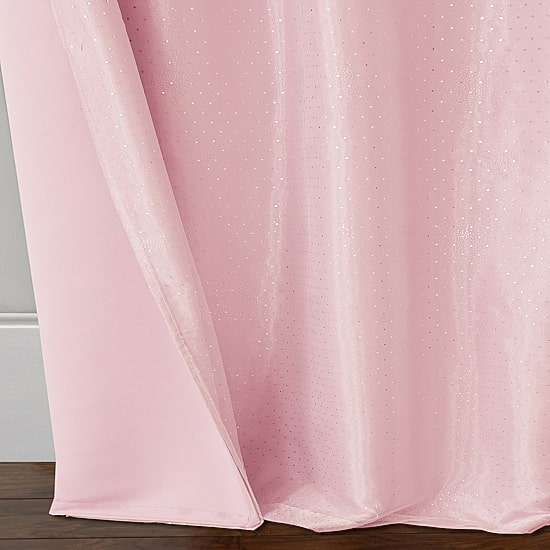 Threadmade Aurora Grommet Top Light-Filtering Single Curtain Panel