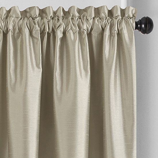 Threadmade Colette Rod Pocket Energy Saving Blackout Single Curtain Panel