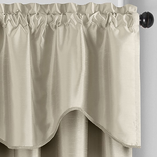 Elrene Home Fashions Colette Rod Pocket Valance