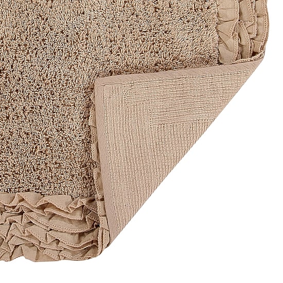 Better Trends Shaggy Border Mat Bath Rug