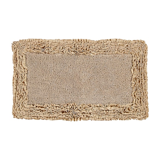 Better Trends Shaggy Border Mat Bath Rug