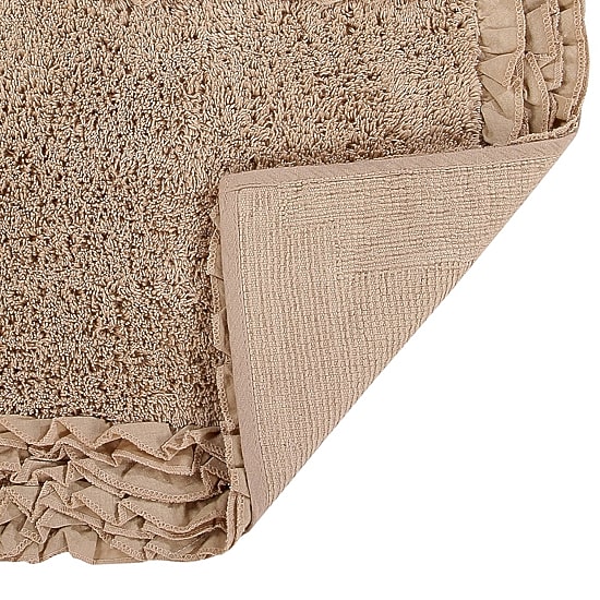 Better Trends Shaggy Border Mat Bath Rug