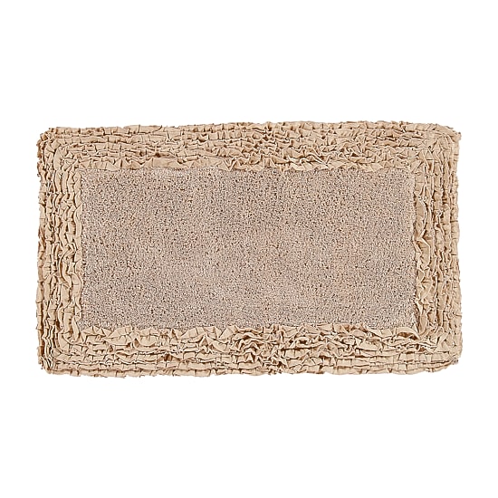 Better Trends Shaggy Border Mat Bath Rug