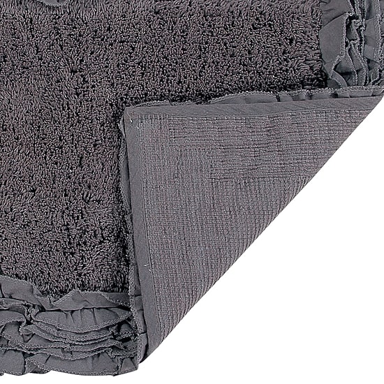 Better Trends Shaggy Border Mat Bath Rug