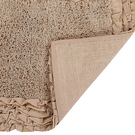 Better Trends Shaggy Border Mat Bath Rug