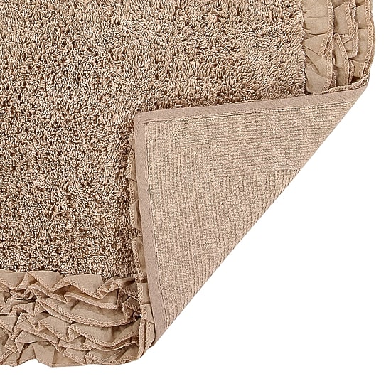 Better Trends Shaggy Border Mat Bath Rug