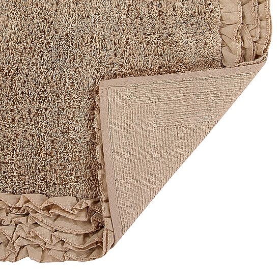 Better Trends Shaggy Border Mat Bath Rug