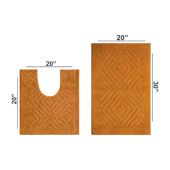 Better Trends Trier Tufted Mat 2-pc. Bath Rug Set