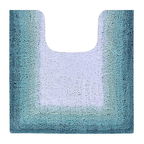 Better Trends Torrent Mat Bath Contour Rug In Blue