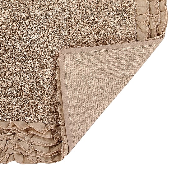 Better Trends Shaggy Border Mat Bath Rug