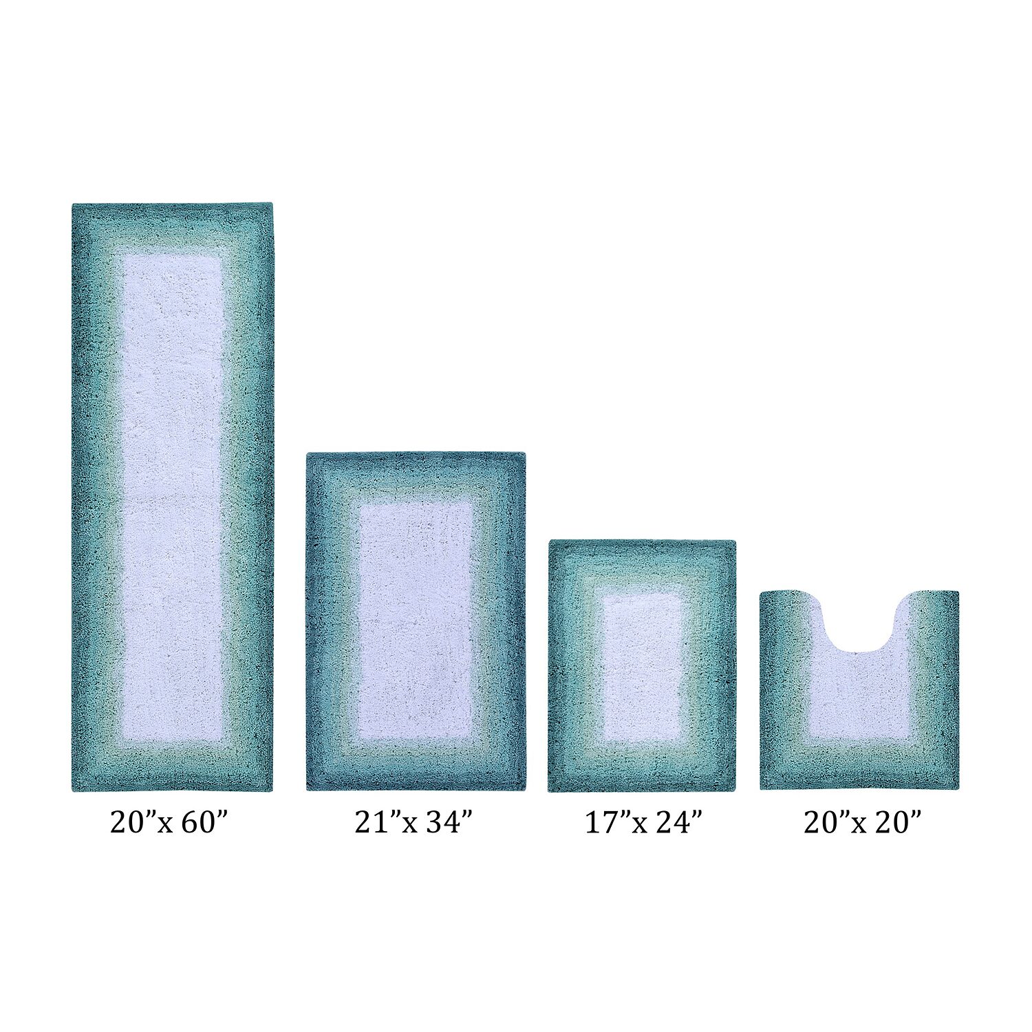 Better Trends Torrent Mat Bath Rug