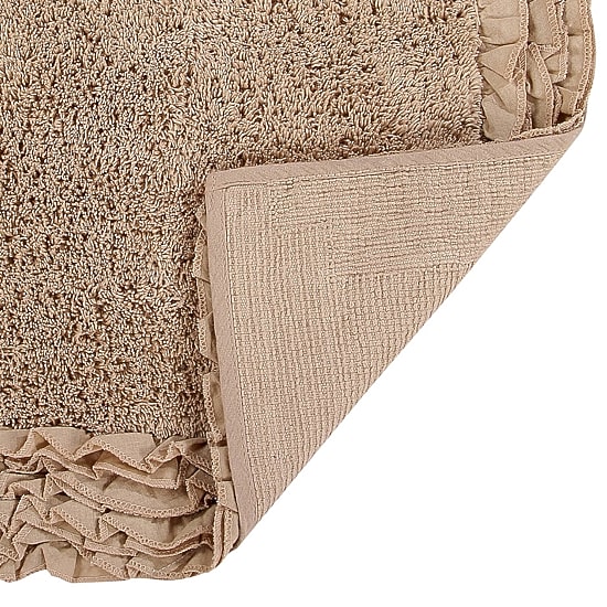 Better Trends Shaggy Border Mat Bath Rug