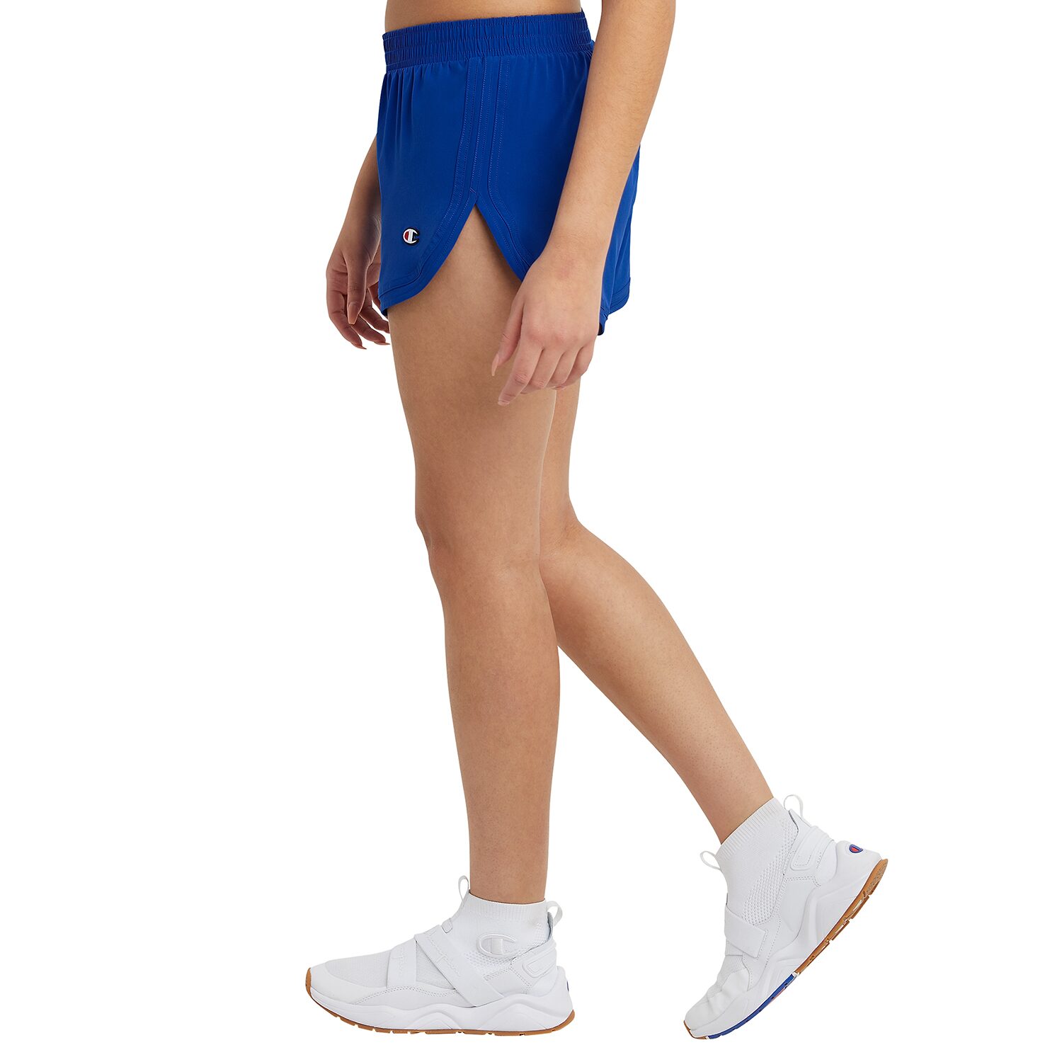 Champion Womens 3 1/2" Mid Rise Moisture Wicking Workout Shorts