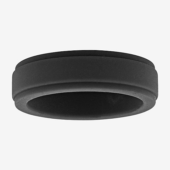 Mens 7MM Silicone Wedding Band