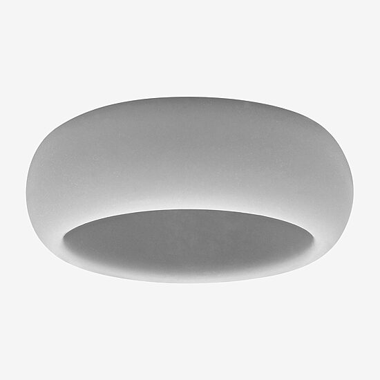 Mens 8MM Silicone Wedding Band
