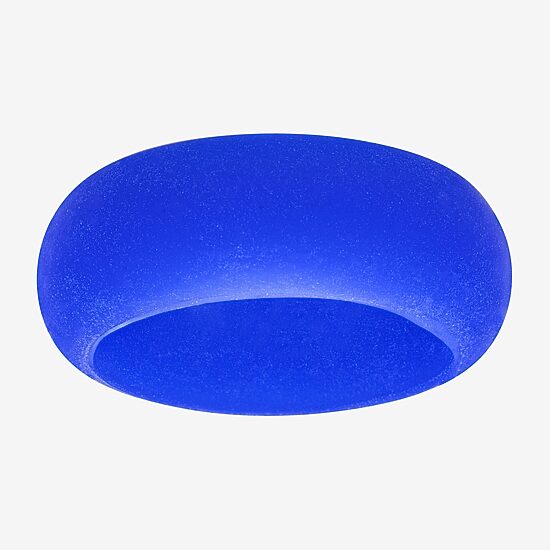 Mens 8MM Silicone Wedding Band